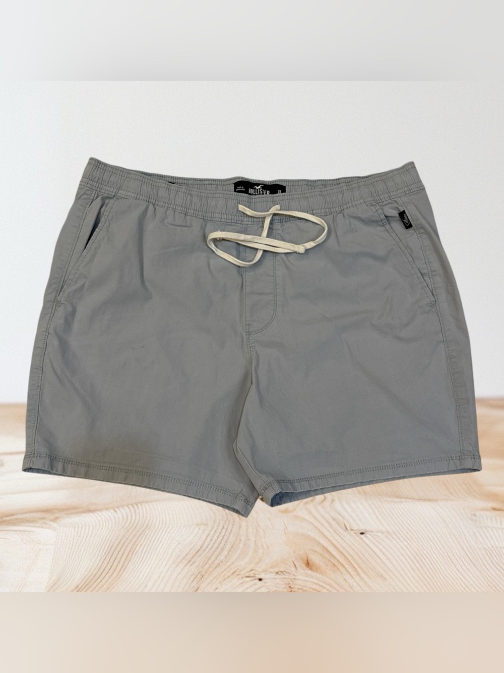 Hollister Men’s Gray Epic Flex 5” Jogger Shorts Size XL